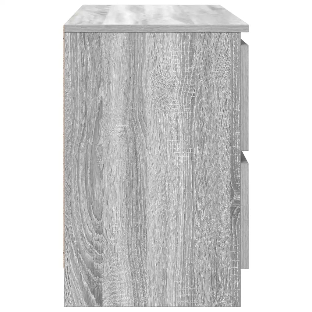 Mobile Porta TV-Mobile per TV-Credenza TV Grigio Sonoma 80x35x54 cm in Legno Multistrato