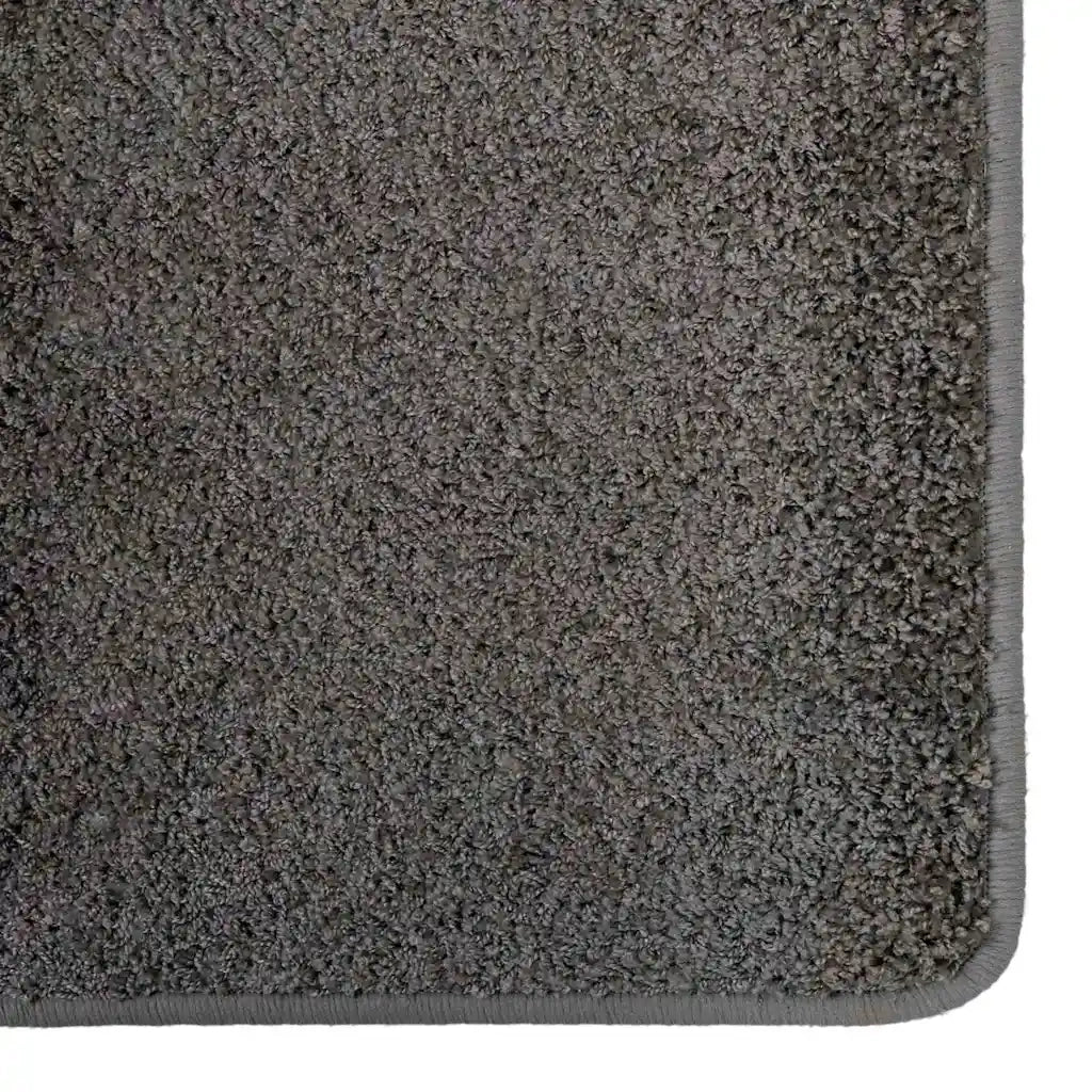Runner in Moquette Grigio 80 x 400 cm 100% Polipropilene Tuft 42011392