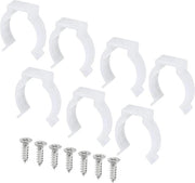 Lampada da soffitto - Lampadine LED - Clip T8 U - Supporto Beugel - Tubo fluorescente - Apparecchio elettrico - Viti - Adatto per - Bianco - Pacchetto da 10