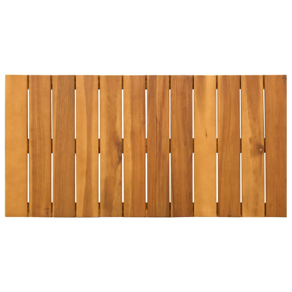 Set di Mobili da Esterno 4 pcs Nero e Turchese polyrattan 42025329