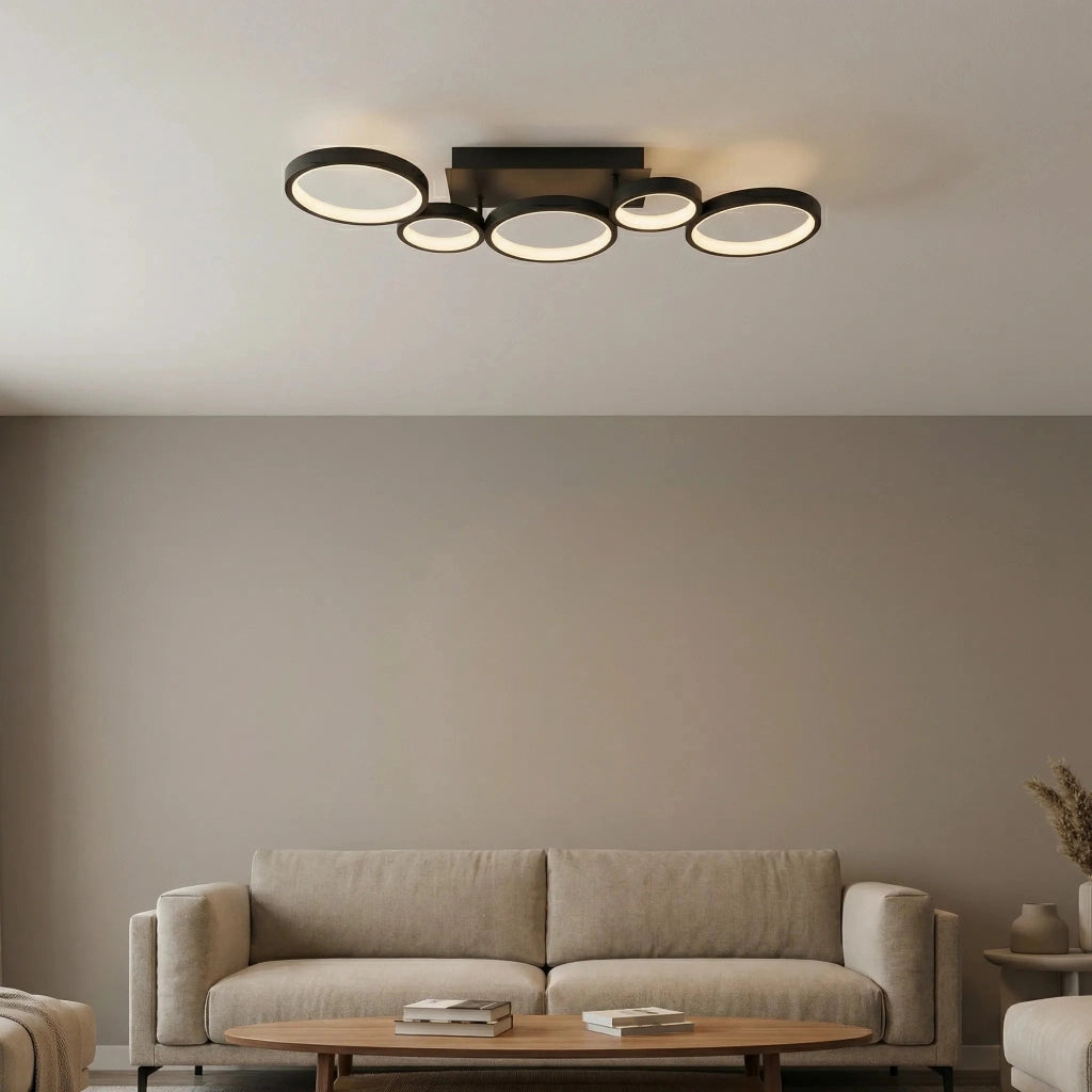 Lampada Da Soffitto Led App1913-c Black