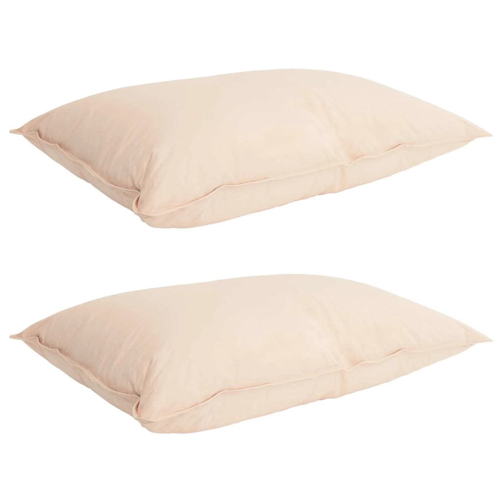 Set di Piumoni 2 pz 200 x 200 cm Tutte le stagioni Beige 3431618