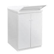 LAVATOIO CON MOBILE IN ABS E CON TAVOLA IN POLIPROPILENE- L cm. 60  x  P cm. 60 (2 ante)- DH- pezzi 1