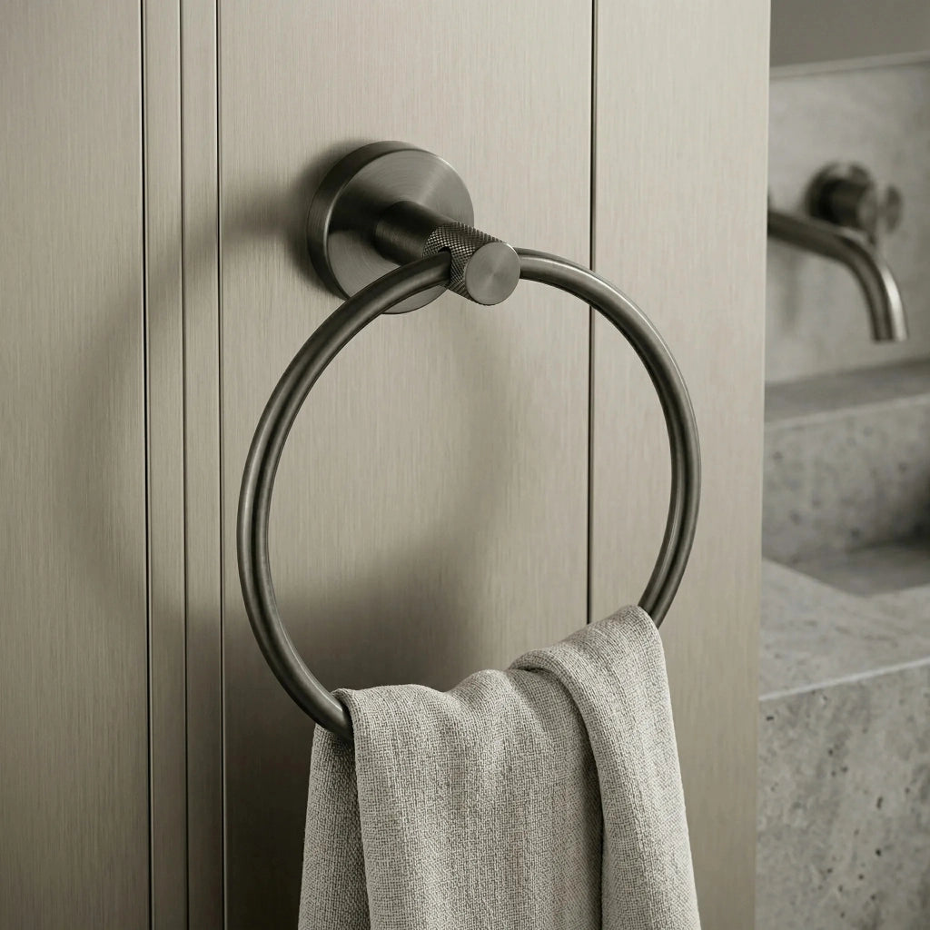 Portasciugamano Da Bagno Ring 6610 Modern Titan