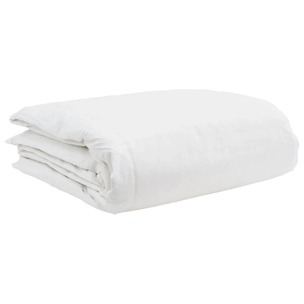 Set di Piumoni con cuscino 3 pcs Bianco Piuma d'anatra 3377005