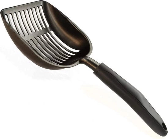 Scopa per Angoli in Alluminio Robusto - Idonea per la Pulizia Igienica - Misura 35x14 cm - Resistente all'Ossidazione - Nera