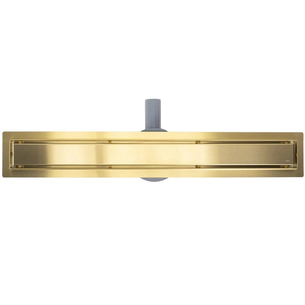 Scarico Lineare Rea Neox Pro Brush Gold 100