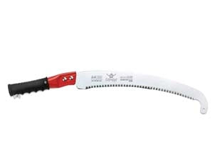 SEGACCIO TUBOLARE PER POTARE LAMA CURVA CON GANCIO  lama mm.350 (CH350LH)    SAMURAI