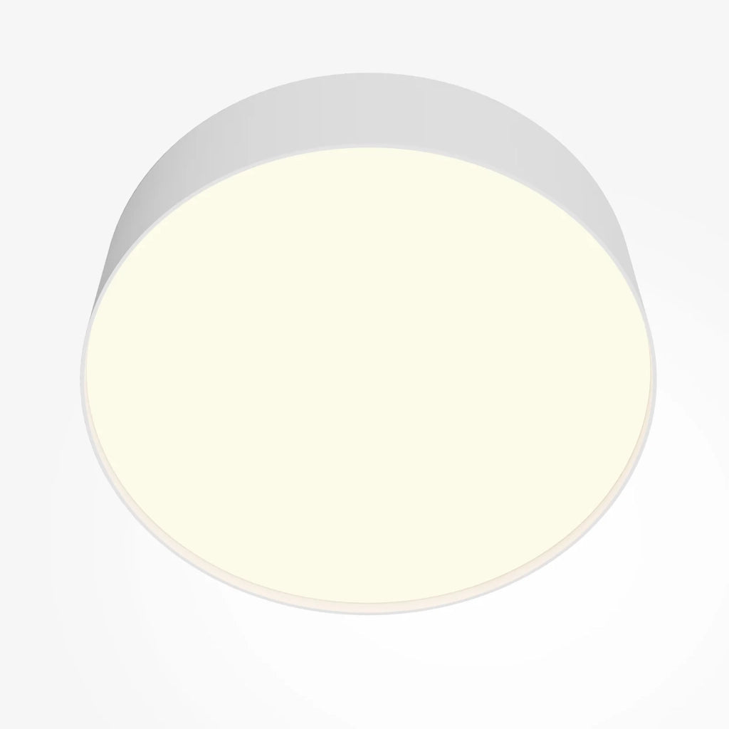 Maytoni Lampada Da Soffitto Zon 1 Luce LED Integrato Bianco Alluminio