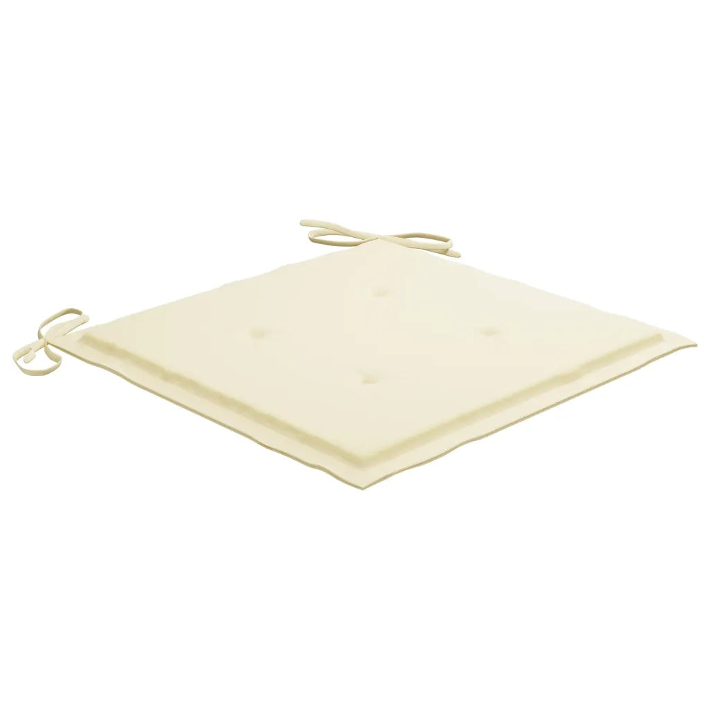 Sedie da Giardino con Cuscini 8 pz in Massello di Acacia Grigie 3078224