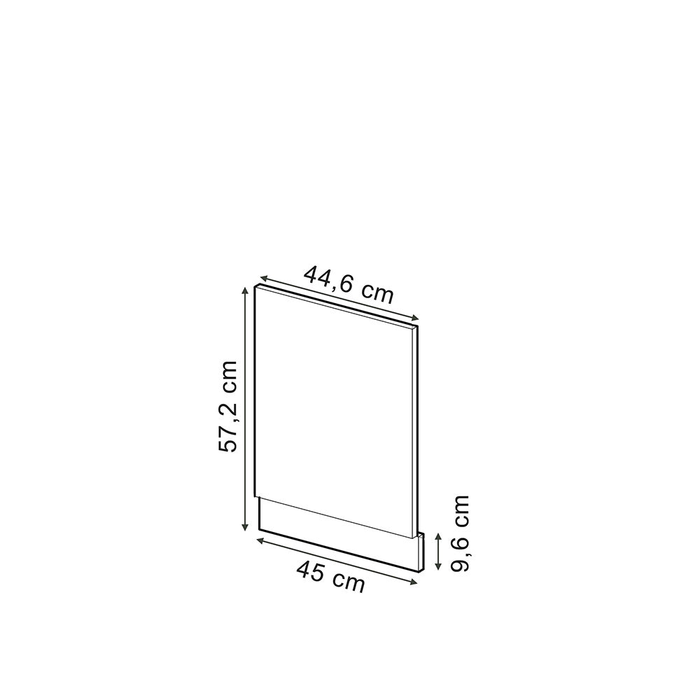 Vicco Pannello frontale Grigio-blu 45 cm , PL Antracite