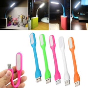 MINI LUCE LED USB FLESSIBILE LAMPADA LETTURA NOTTURNA PER NOTEBOOCK PC PORTATILE