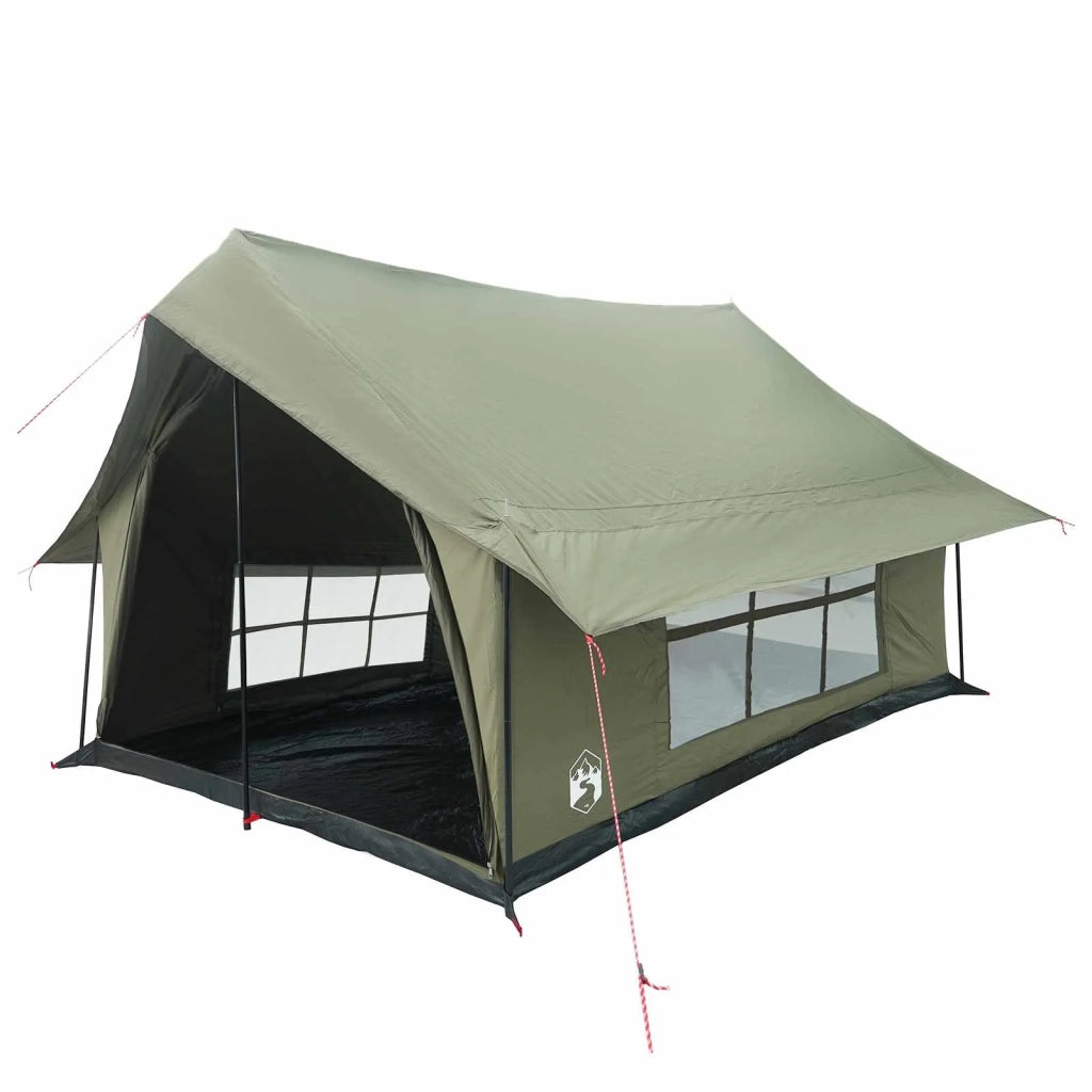 Tenda Capanna Verde militare 340 x 246 x 210 cm Policotone