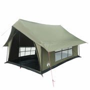 Tenda Capanna Verde militare 340 x 246 x 210 cm Policotone