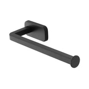 Porta salviette a muro 25 cm in acciaio inox nero con doppio fissaggio