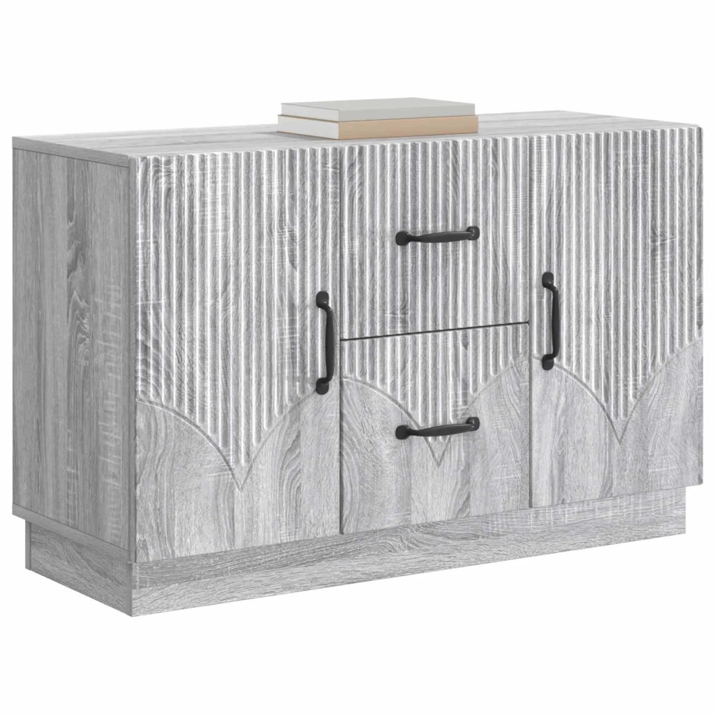 Credenza | Madia | Buffet da pranzo | Armadio da pranzo Grigio Sonoma 89 x 34,5 x 57 cm Legno ingegnerizzato