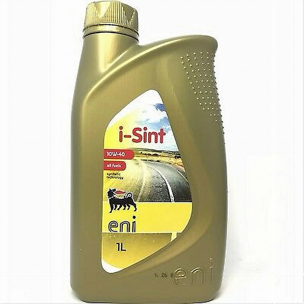 Trade Shop - Olio Motore Lubrificante A 4 Tempi I-sint Eni/10w-40 1000ml Synthetic Technology -