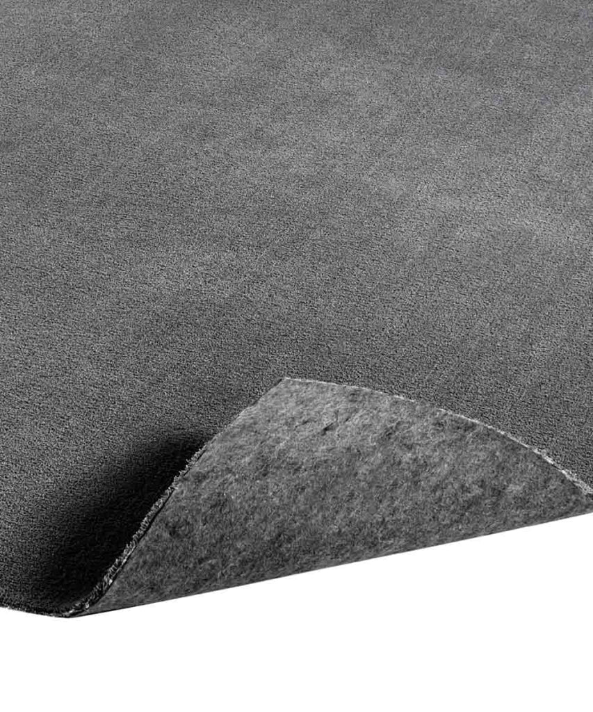 Tappeto FEEL GRIGIO SCURO cm.160x230 tinta unita moderno, pelo morbido resistente e lavabile in lavatrice
