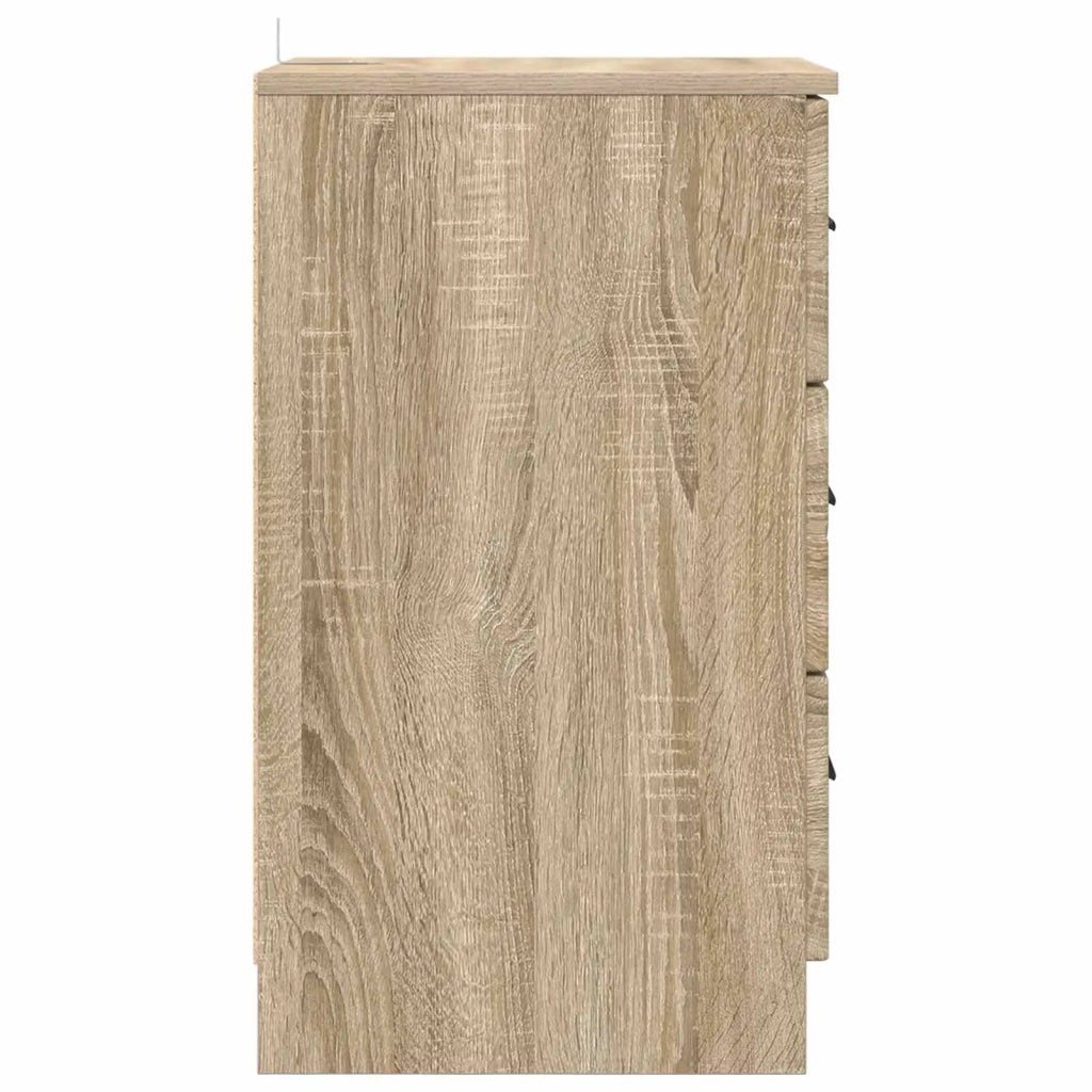 Armadio da Notte con cassetto rovere sonoma 38 x 38 x 66 cm 883376