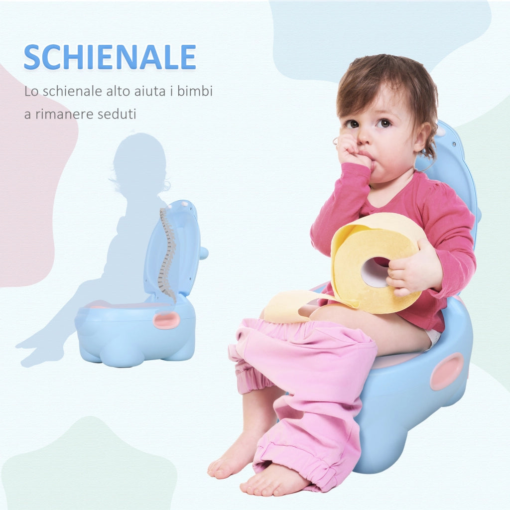 Vasino per Bambini Antiscivolo ¨C Zephmum ¨C Blu 40x30x23cm