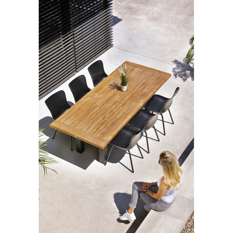 Tavolo SOPHIE Yasmani â€“ 240 x 100 cm HARTMAN â€“ Alluminio Antracite