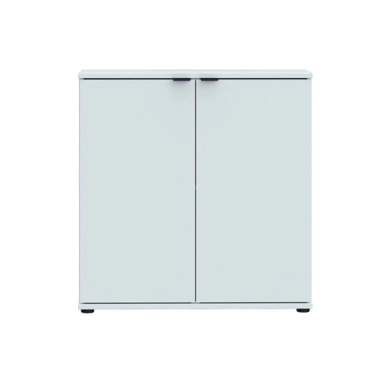 Mobile multiuso Segno con due ante L 80 cm. colore grigio chiaro