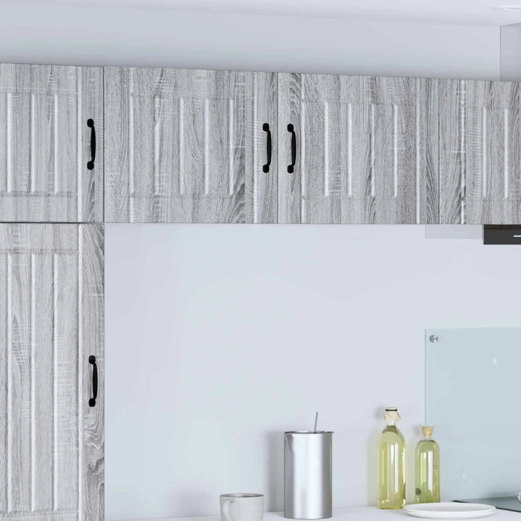 Mobile da cucina 2 pz-Set di 2 Armadio da cucina Grigio Sonoma 50 x 31 x 40 cm 862682