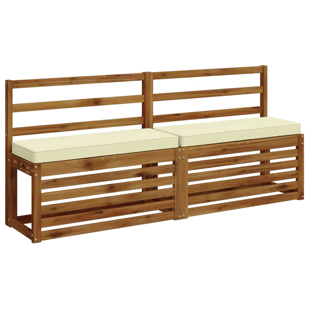 Cuscini per Panchina a 2 Pezzi VUGHT 2 pcs 100% Poliestere 950391
