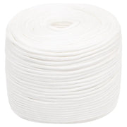 Corda | Fune per barca Completamente Bianca 8 mm 100 m in Polipropilene