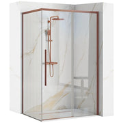 Cabina Doccia Solar Copper Brush 120x90