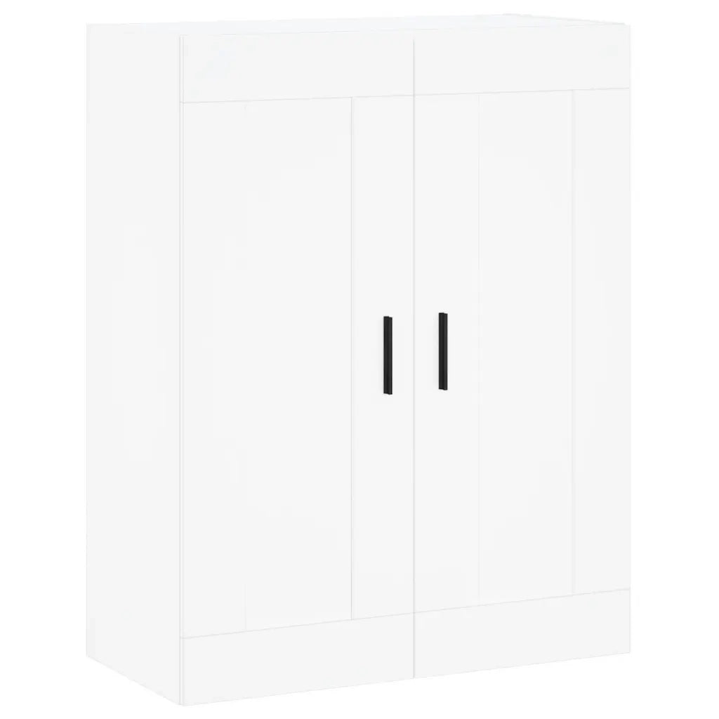 Credenza | Madia | Buffet da pranzo | Armadio da pranzo Bianca 69,5x34x180 cm in Legno Multistrato