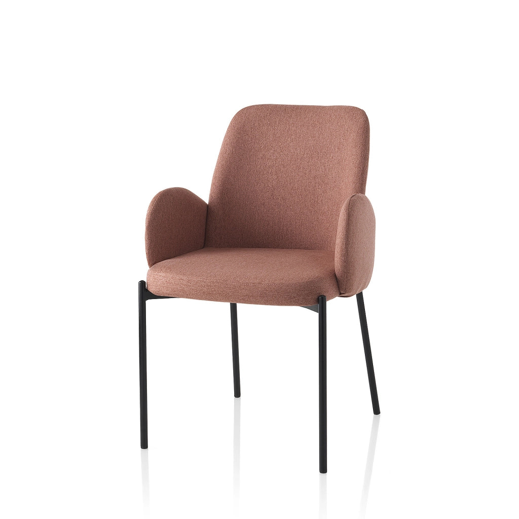 Set 2 Sedie ANTEA rosa antico