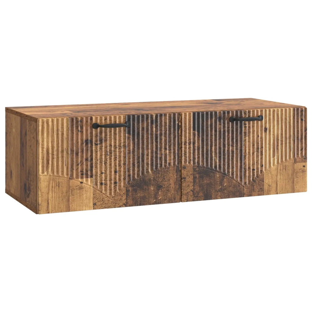 Mobile TV da Muro | Armadietto TV | Mobile Porta TV Legno antico 98 x 41 x 30 cm