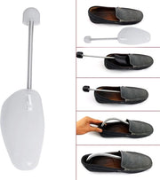 Scolaplastici variabili - trasparente plastica - 4 paia - misura 38-44