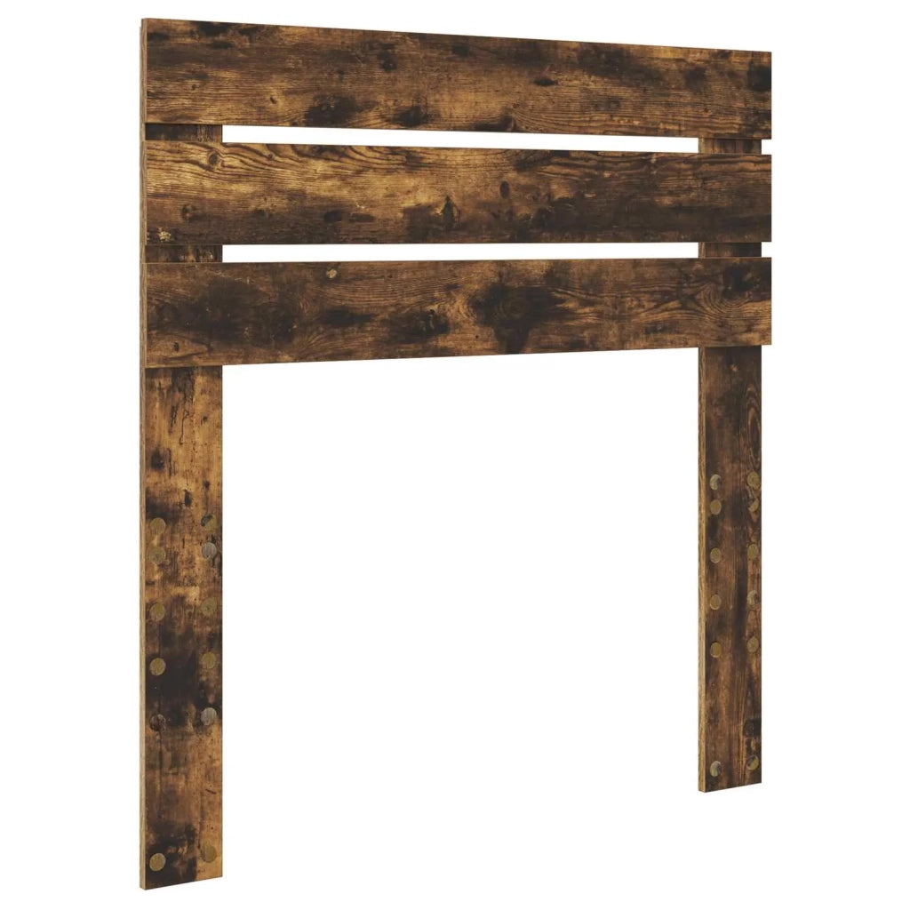 Letto singolo | Letto per adulti | Struttura del letto con cassetto Rovere fum¨¦ 100 x 200 cm