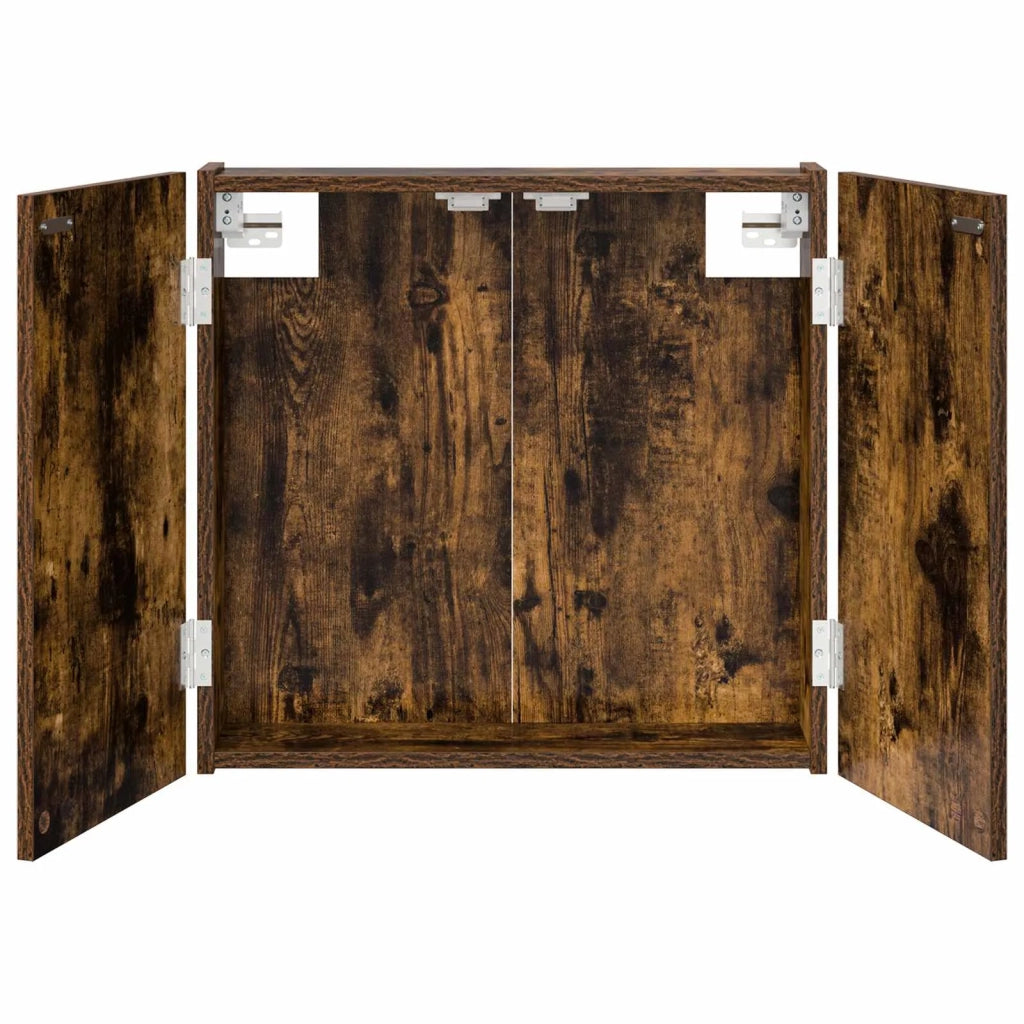 Armadio per Dartboard Rovere Fumo 56 x 12 x 53,5 cm 8006664