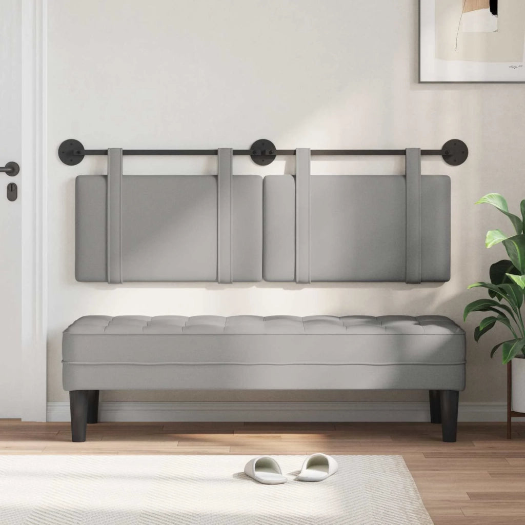Testiera sospesa Grigio Nuvola Tessuto 42031405