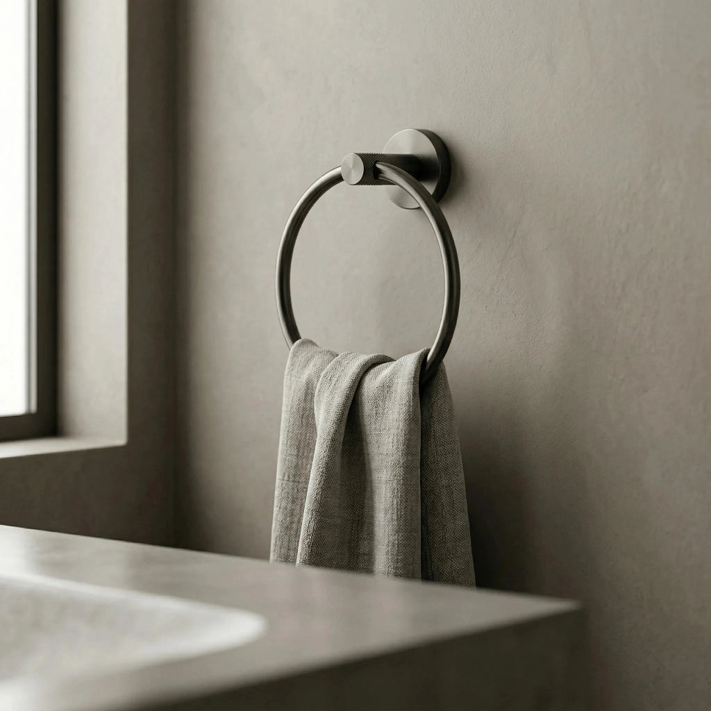 Portasciugamano Da Bagno Ring 6610 Modern Titan