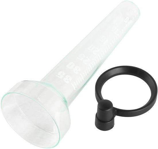 Pluviometro Leggero per Esterno - Registrazione Precisa delle Precipitazioni - Facile da Utilizzare - Materiali Resistenti in Plastica - Utilizzo in Giardino