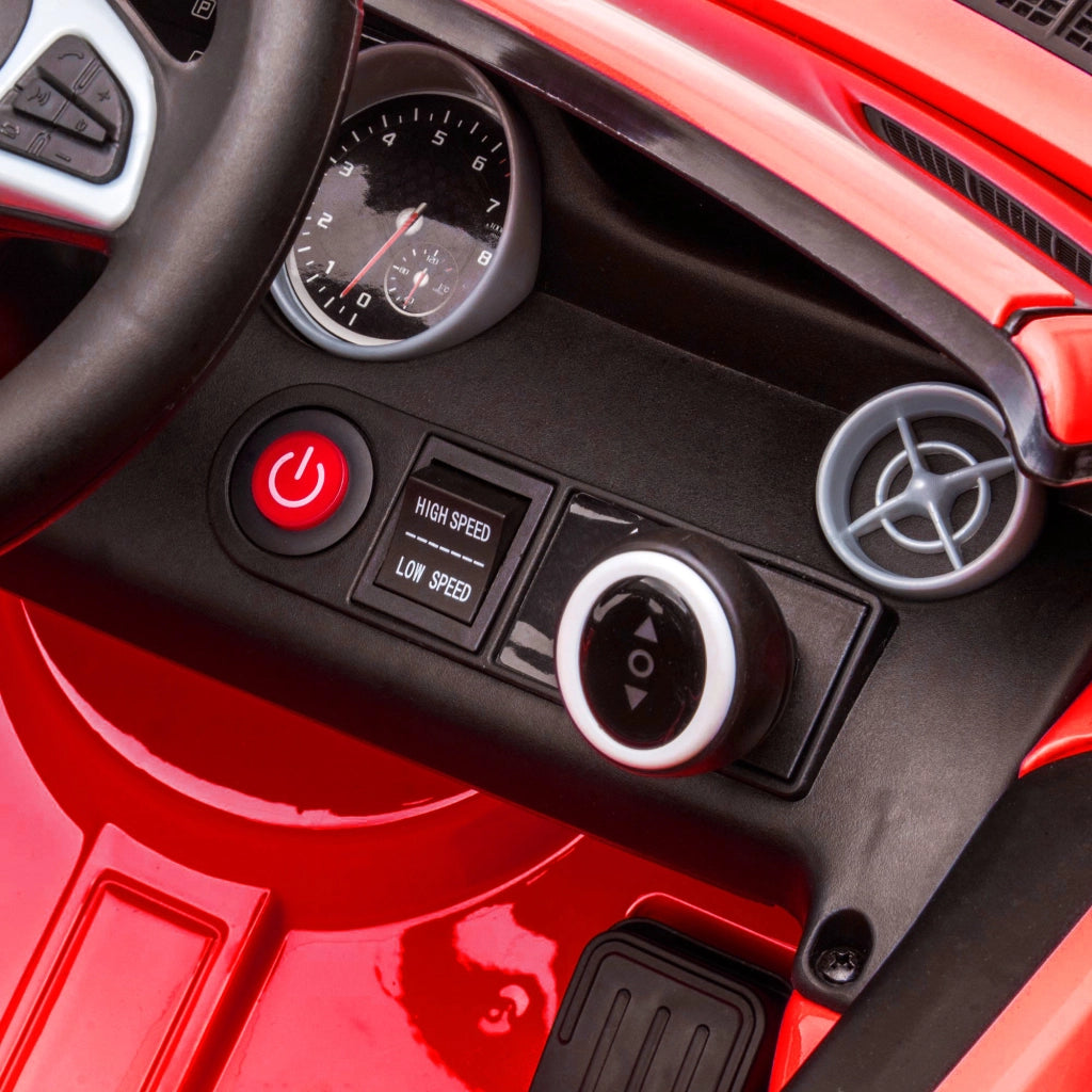 Auto Bambini Mercedes SLC 300 Telecomando ¨C zephmum ¨C Rosso PP e Metallo 107x62.5x44 cm