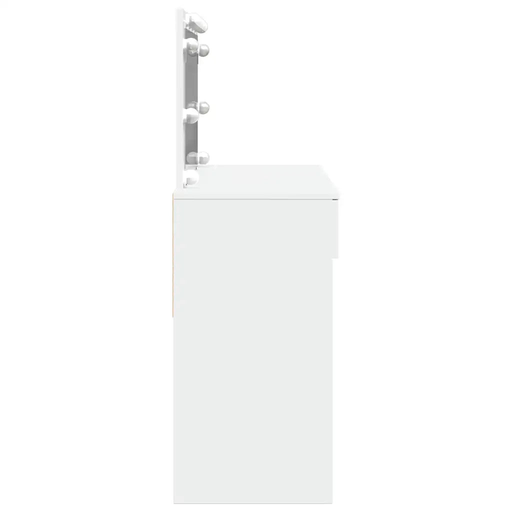 Toeletta | Tavolo da Trucco con LED Bianco 100x40x120 cm