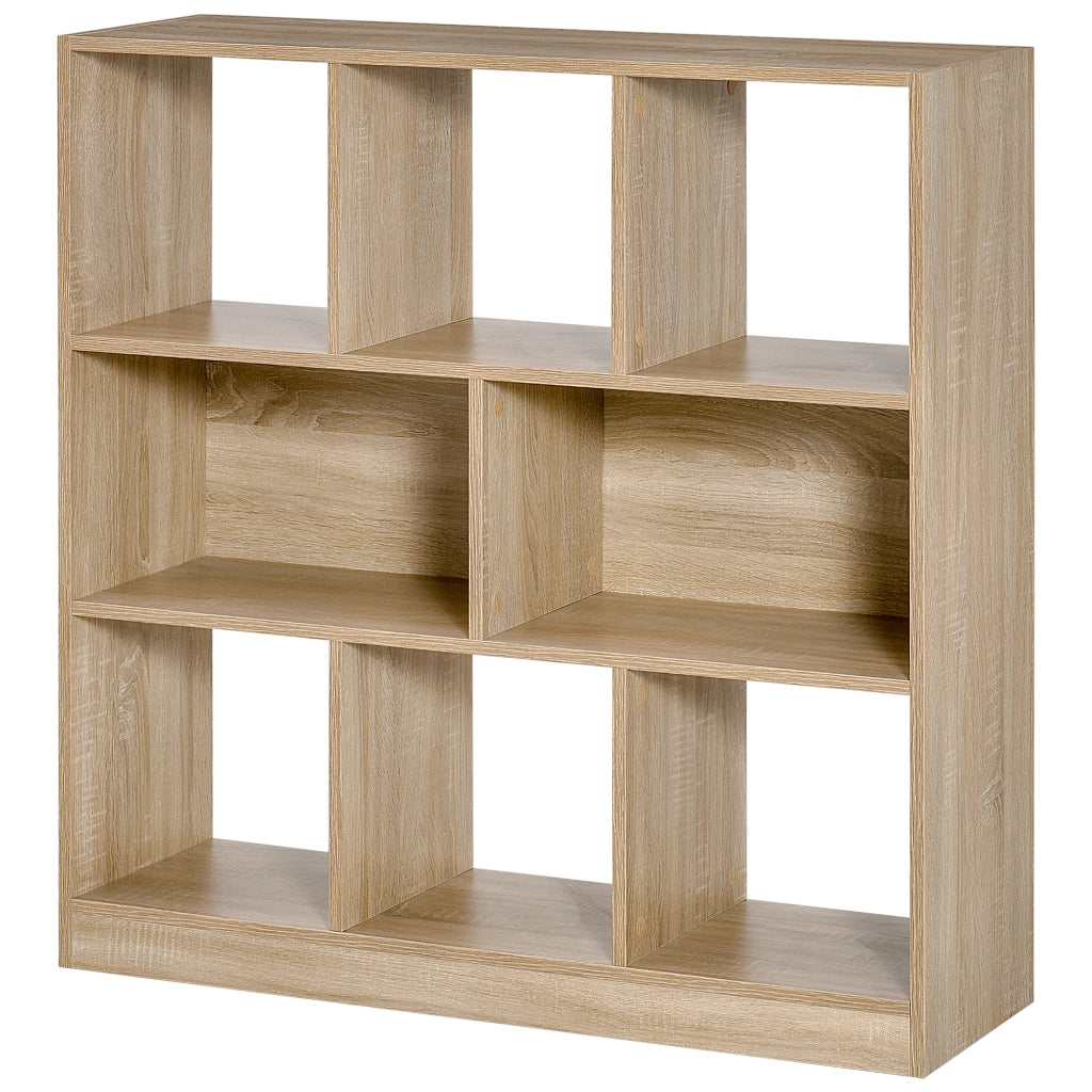 Libreria Scaffale 8 Ripiani ¨C Minimal ¨C 97.5x30x100 cm Quercia