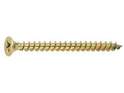 VITI TRUCIOLARE TSP CAVA PZ INT. FILETTATA IN ACCIAIO ZINCATO GIALLO- - ø mm.4x45 - 200 pezzi AMBROVIT