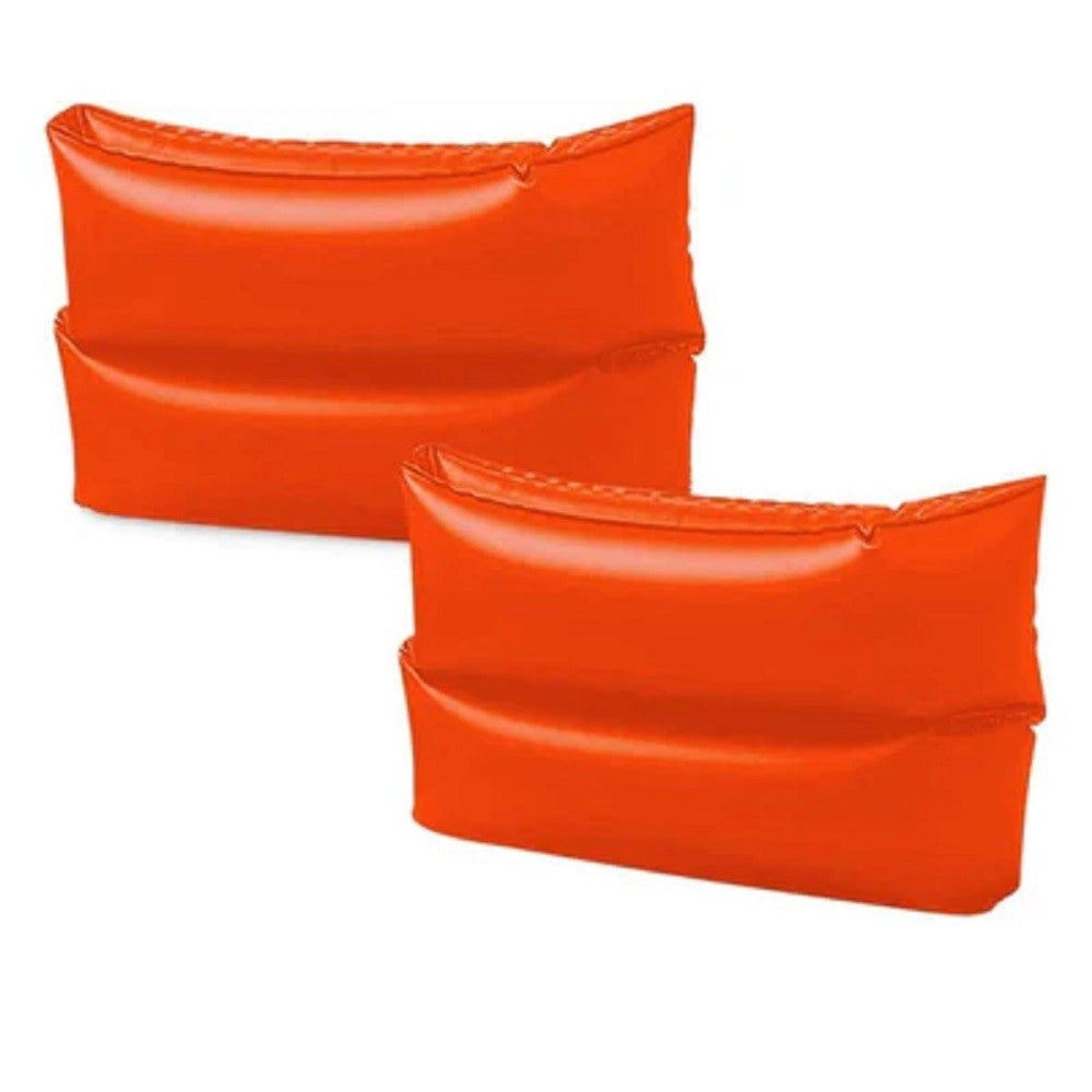 Trade Shop - Braccioli Gonfiabili Per Bambini 6-12anni Piscina Mare Tinta Unita 25x17cm 59642 -
