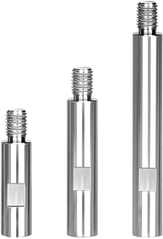 Estensione per smerigliatrice a mano - Maniglia di connessione - M14 - Estensione - Macchina per levigare - 75mm 100mm 140mm - Smerigliatrice ad acqua - Automatica - Adatta per 3 pezzi.