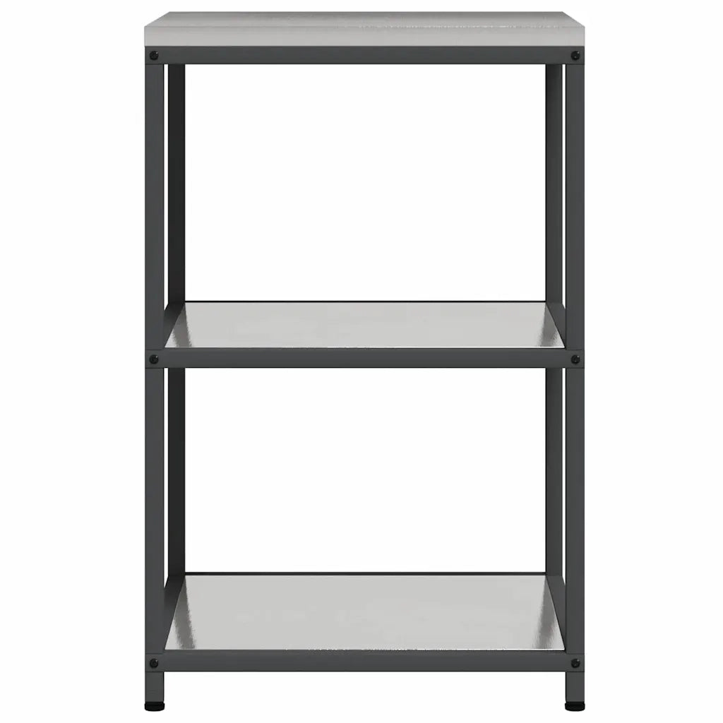 Stoccaggio in cucina Argento 60 x 50 x 92 cm Acciaio