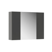 Vicco Specchio contenitore bagno Antracite 80 x 59.2 cm con ripiani