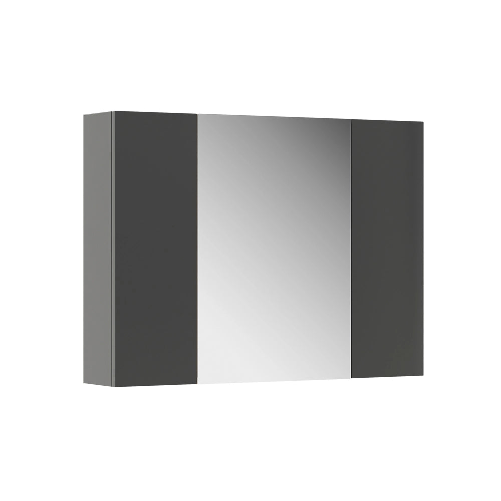 Vicco Specchio contenitore bagno Antracite 80 x 59.2 cm con ripiani