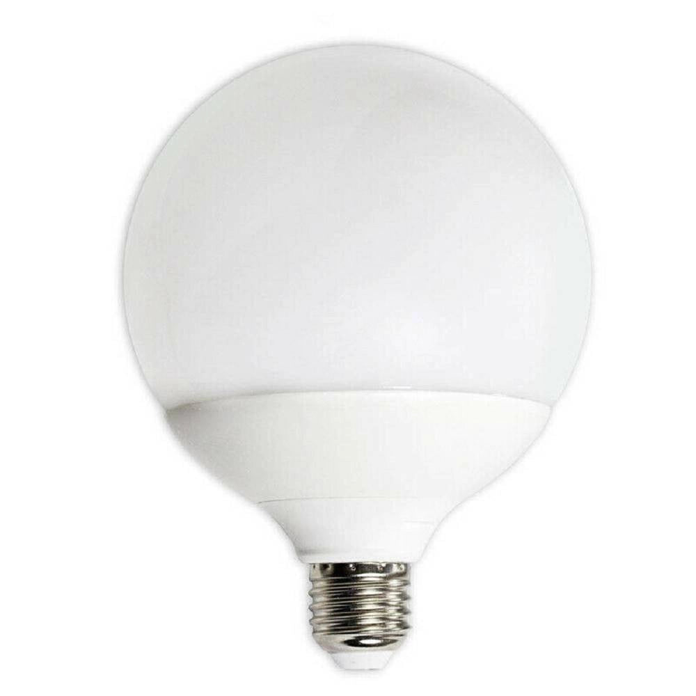 Trade Shop - Lampadina Led A Sfera G125 21 W Globo E27 Luce Naturale Fredda Calda G125-09 - -bianco Caldo      -