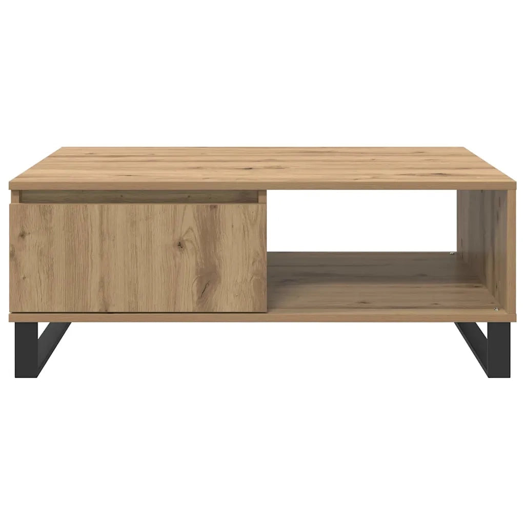 Tavolino da salotto Rovere artigianale 90 x 60 x 35 cm 882590